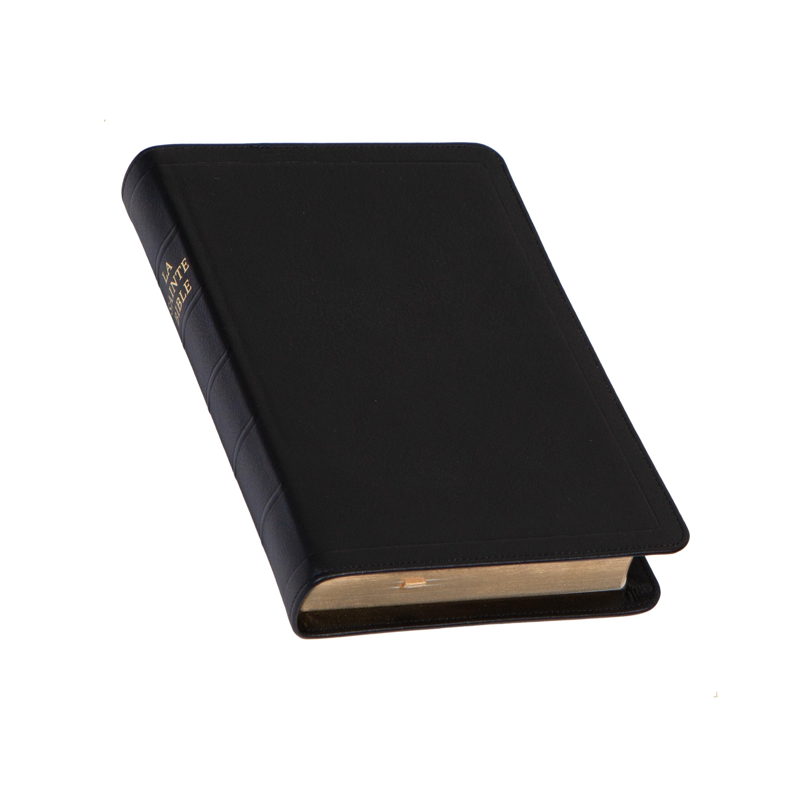 LA SAINTE BIBLE DARBY Moyen format Cuir premium avec rebord Edition de Rolle 2023-1311 pages dont 14