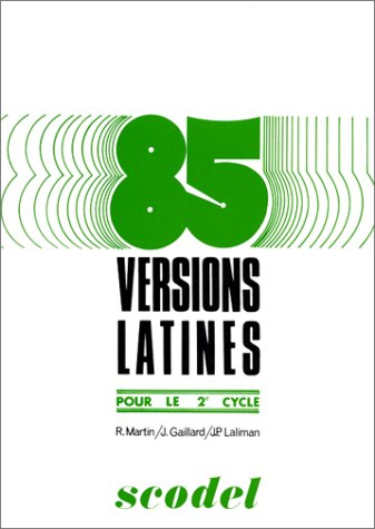 85 versions latines, élève
