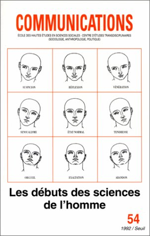 Communications, n° 54. Les Débuts des sciences de l'homme
