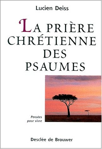 Prières chrétiennes des psaumes