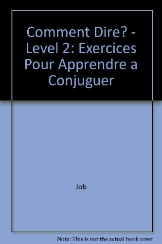 Exercices pour apprendre à conjuguer