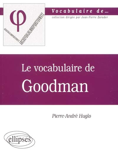 Le vocabulaire de Goodman