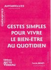 Gestes simples pour vivre le bien-être au quotidien