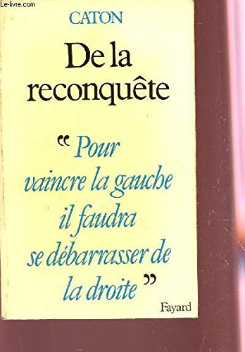 De la reconquête