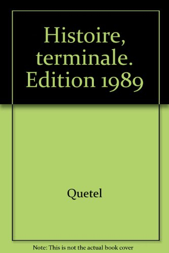 Histoire : terminales