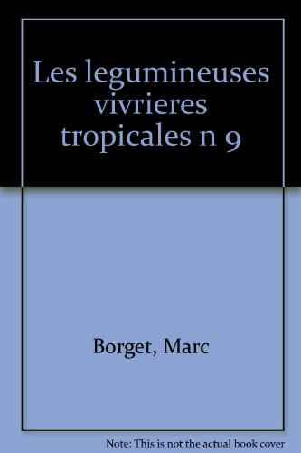 Les Légumineuses vivrières