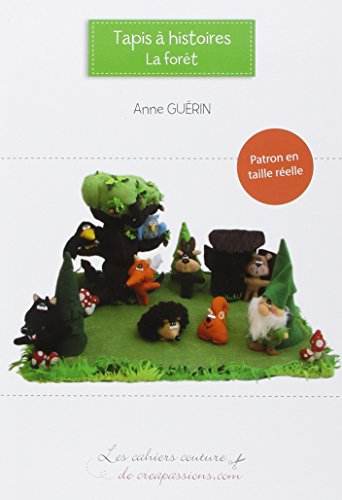 Tapis à histoires : la forêt : patron en taille réelle
