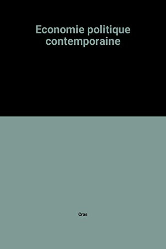 Economie politique contemporaine