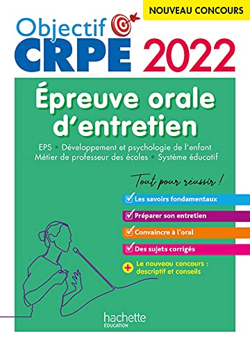 EPS, développement et psychologie de l'enfant, métier de professeur des écoles, système éducatif : é