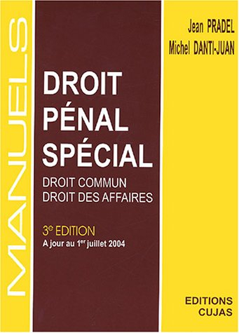 droit pénal spécial