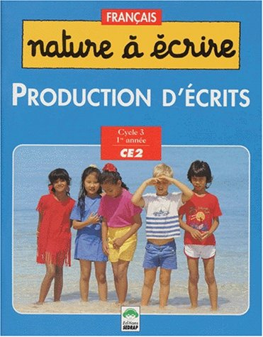 Cahier de l'élève, production d'écrits