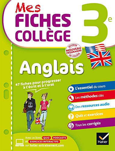 Anglais 3e, cycle 4