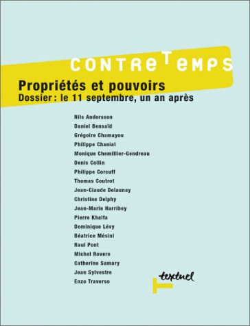 Contretemps, n° 5. Propriétés et pouvoirs