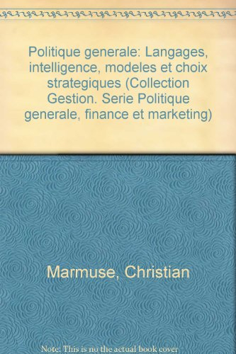 politique générale
