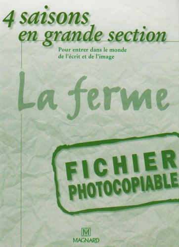 La ferme : fichier photocopiable