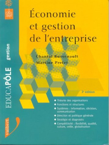 economie et gestion de l'entreprise. : 3ème édition