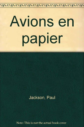 Avions en papier
