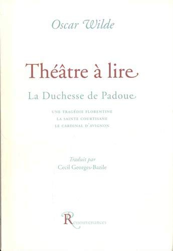 Théâtre à lire