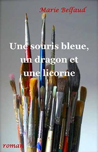 Une souris bleue, un dragon et une licorne