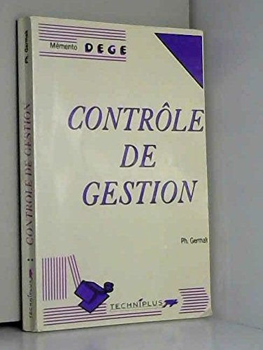 contrôle de gestion