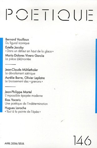 Poétique, n° 146