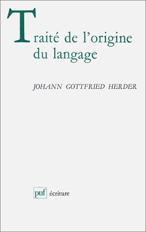 Traité de l'origine du langage