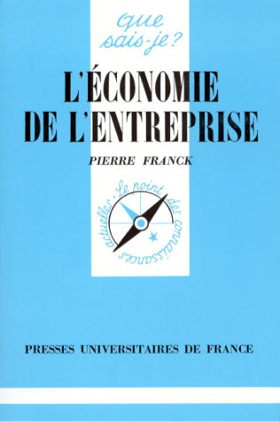 L'Economie de l'entreprise