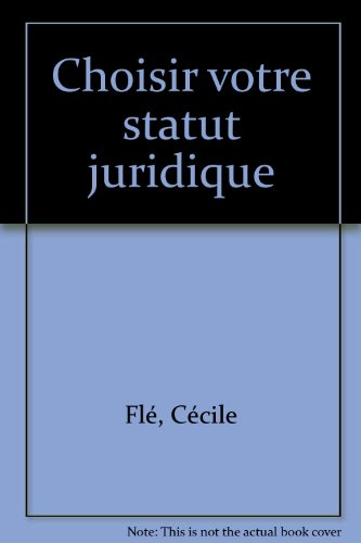Choisir votre statut juridique