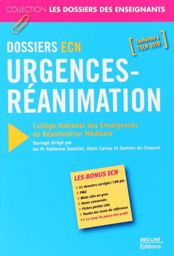 Dossiers ECN urgence-réanimation
