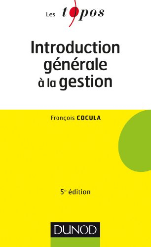 Introduction générale à la gestion