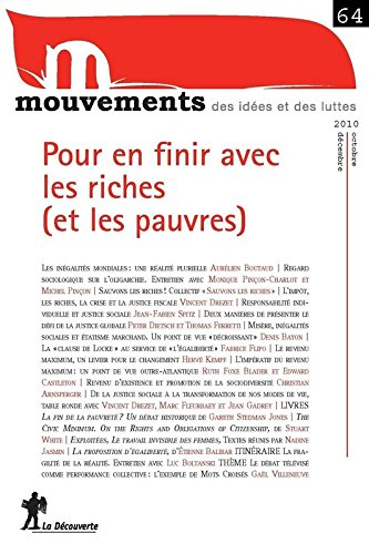 Mouvements, n° 64. Pour en finir avec les riches (et les pauvres)