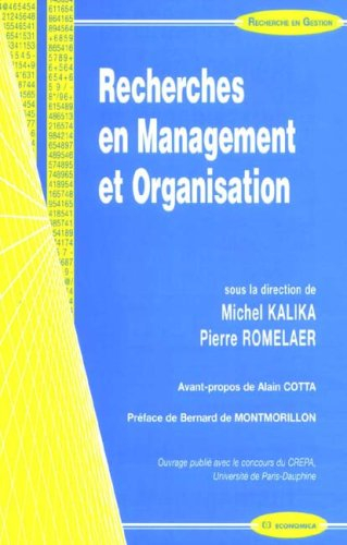 Recherches en management et organisation