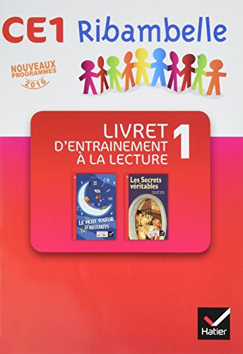 Ribambelle, français CE1 : cahier d'activités et livret d'entraînement 1