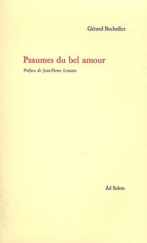 Psaumes du bel amour