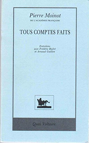 Tous comptes faits : entretiens avec Frédéric Badré et Arnaud Guillon