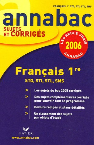 français 1e stg, sti, stl, sms