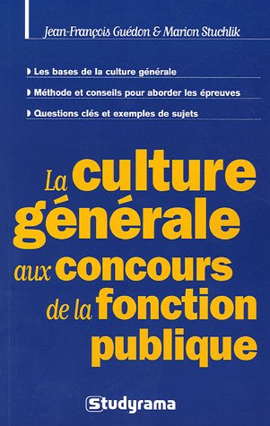 la culture générale aux concours de la fonction publique