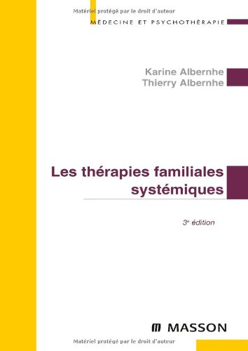 Les thérapies familiales systémiques