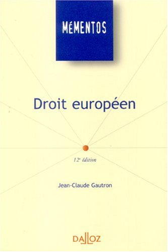 Droit européen