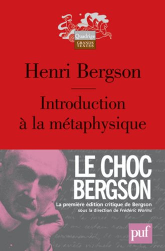 Introduction à la métaphysique