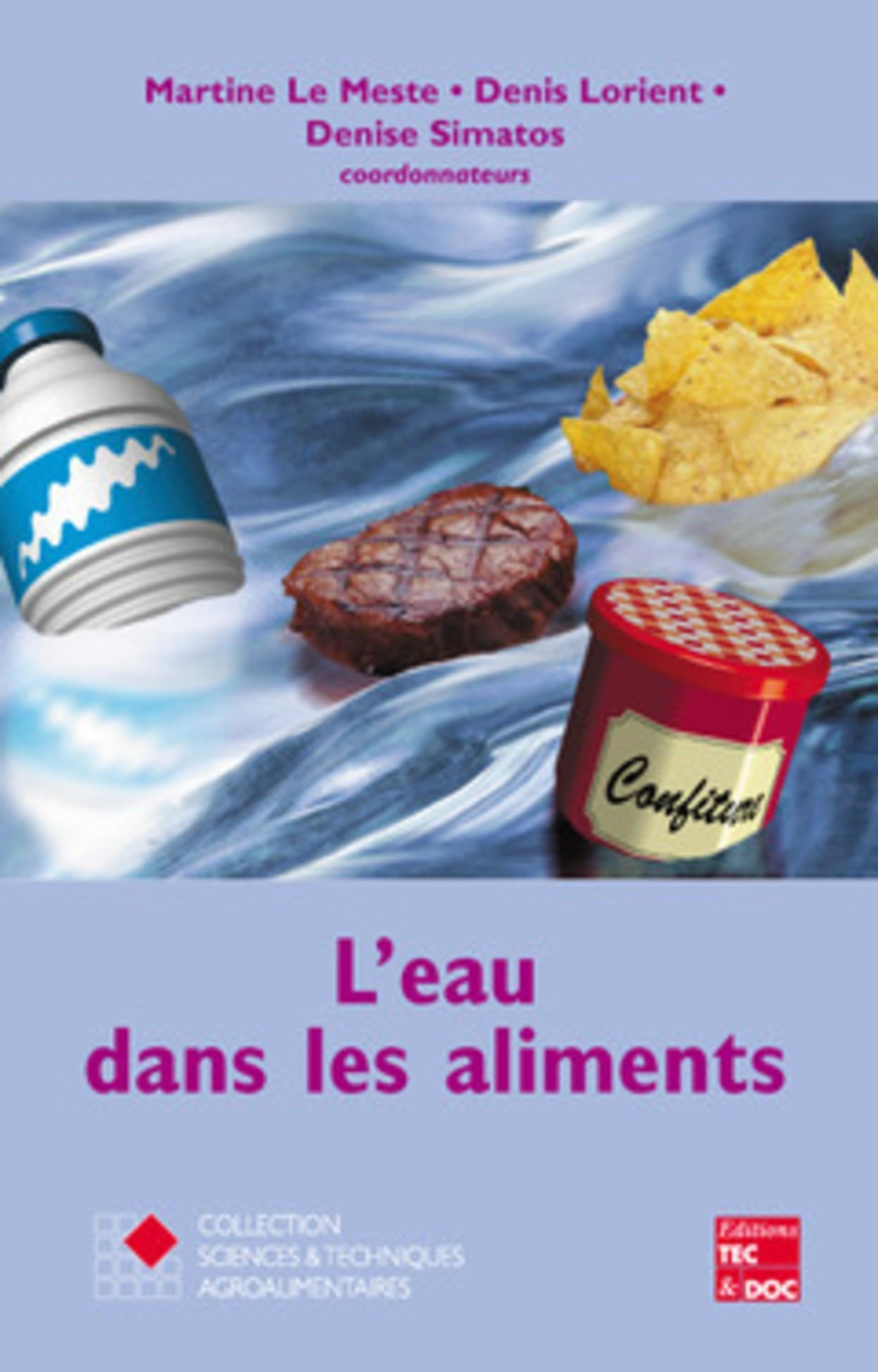 L&#039;eau dans les aliments