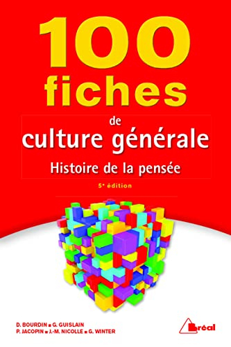 100 fiches de culture générale : histoire de la pensée