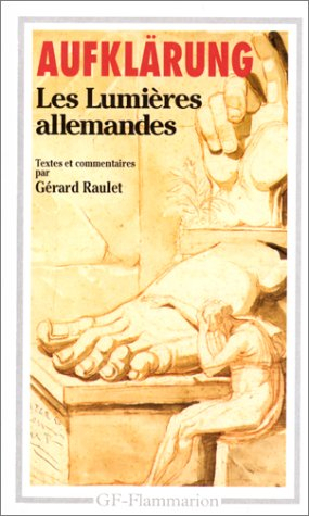 Aufklärung, les Lumières allemandes