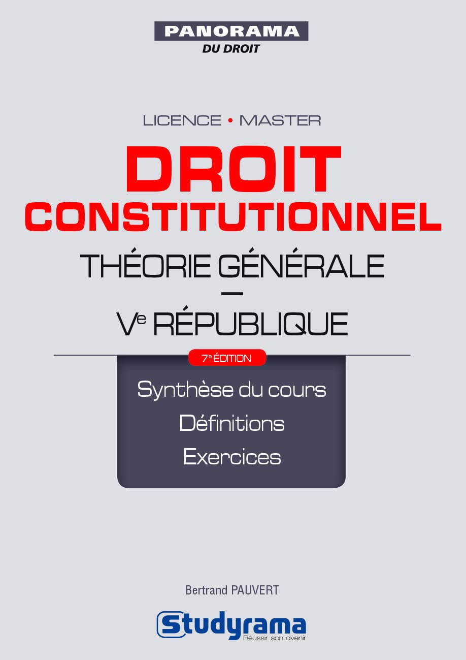 Droit constitutionnel : théorie générale : Ve République