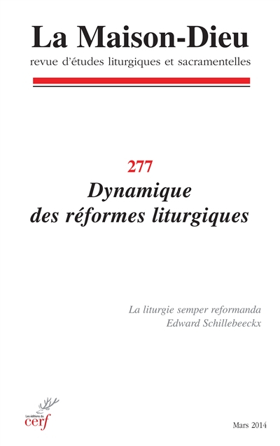 Maison Dieu (La), n° 277