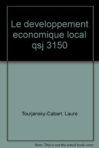 Le développement économique local