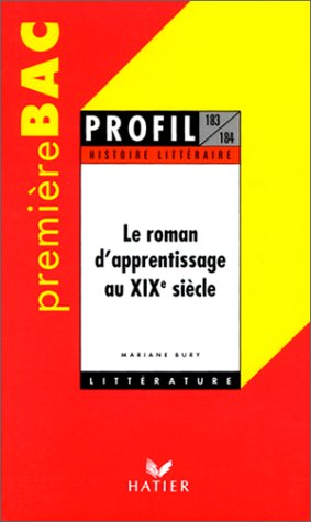 Le roman d'apprentissage au XIXe siècle