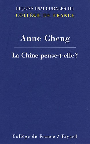 La Chine pense-t-elle ?