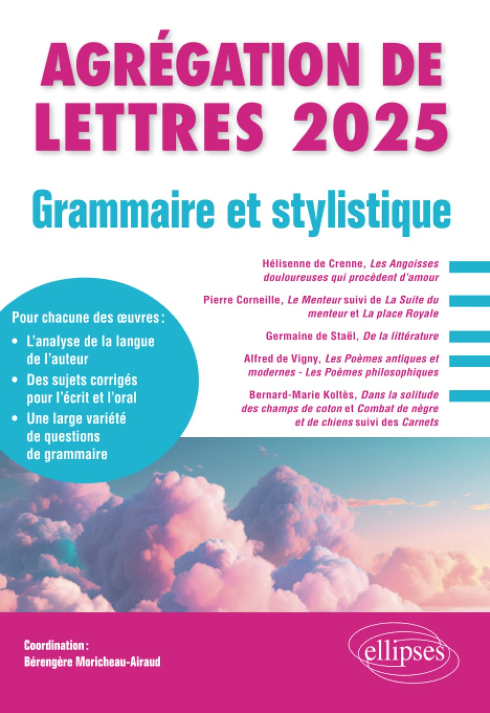 Agrégation de lettres 2025 : grammaire et stylistique : étude grammaticale d'un texte de langue fran