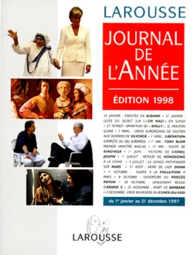 Journal de l'année 1998
